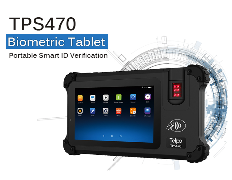 7-inch Rugged Biometric Tablet