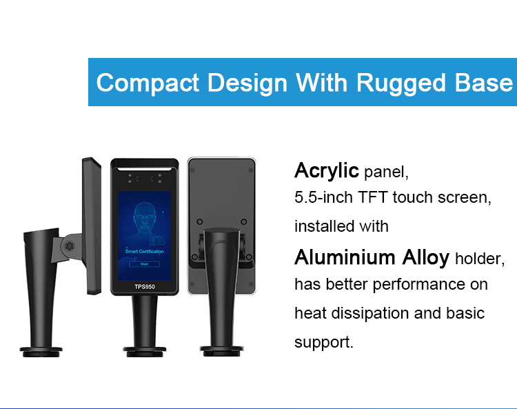 5.5-Inch Biometric Facial Recognition Machine