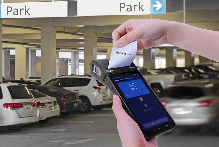 Telpo TPS900 Solves the Payment Problem in Parking Lots