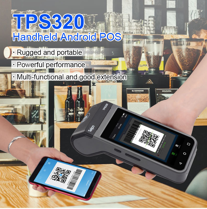 Retail Wireless QR-code Payment Mobile POS