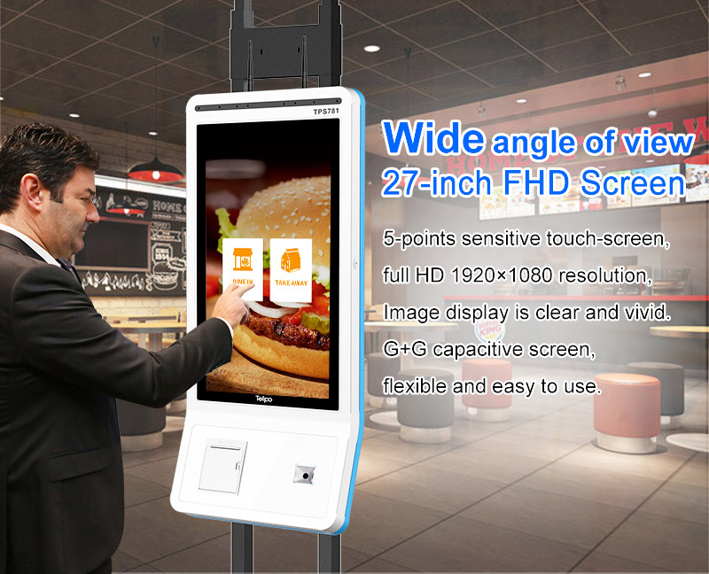 Food Self-Ordering Kiosk Machine