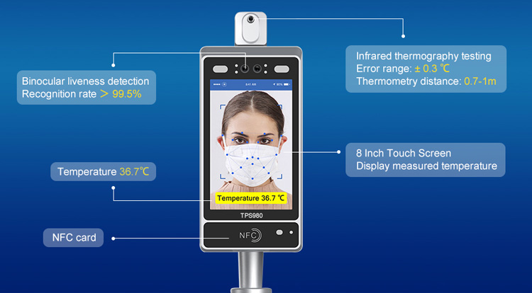 Telpo Develops Face Recognition Temperature Measurement Solution For Disease Prevention and Control