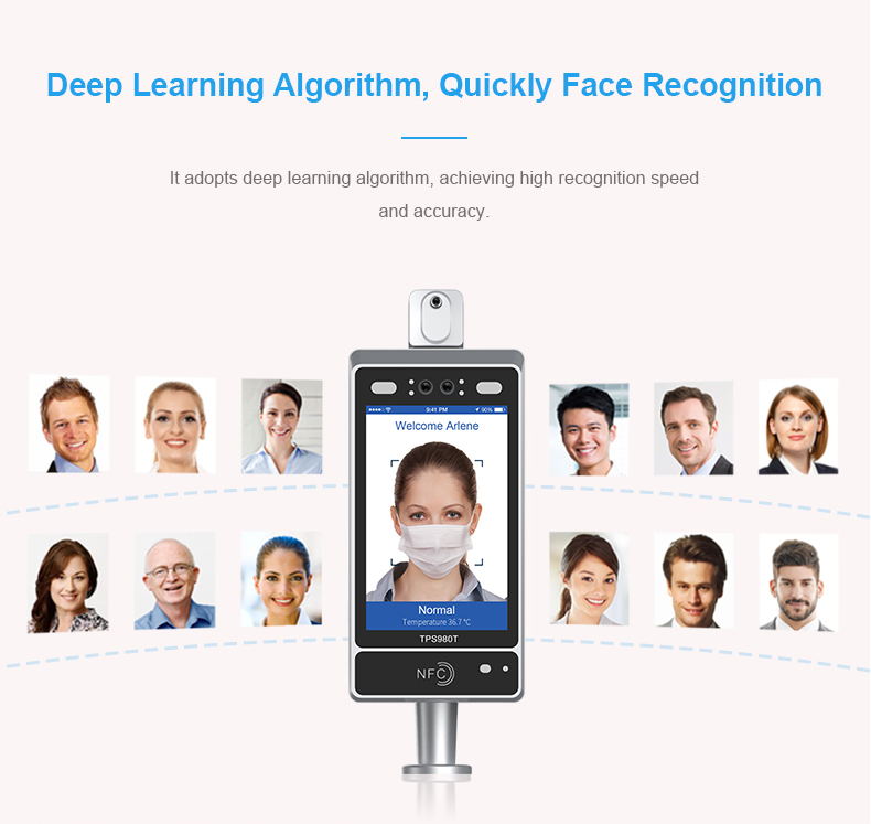 Face Recognition Tempeture Measurement Terminal