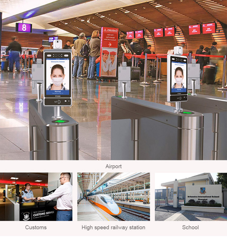 Telpo Face Recognition Thermometer Solution, Intelligent Epidemic Prevention and Control