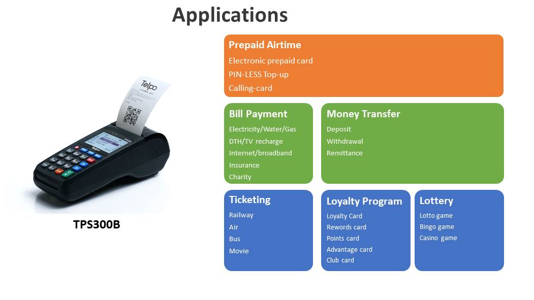 Airtime Prepaid Mobile POS Machine