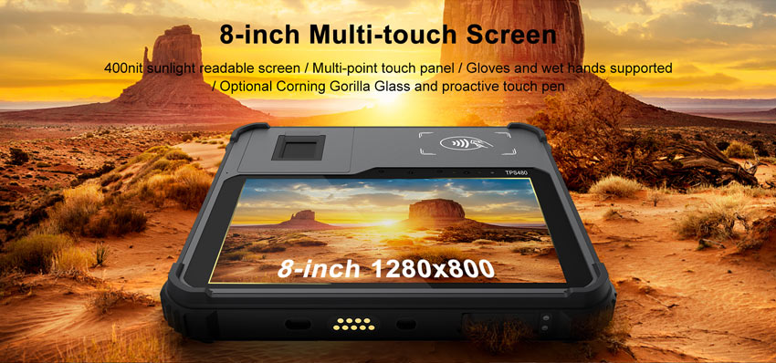 Rugged Biometric Tablet Protablet Waterproof Tablet