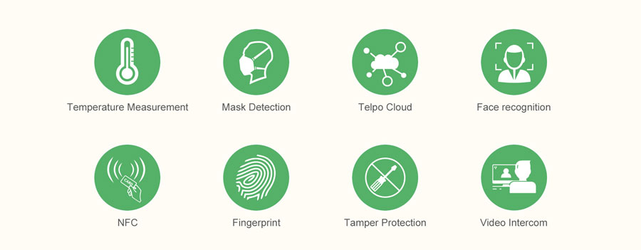 Access Control with Temperature Measurement