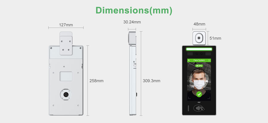 Access Control with Temperature Measurement