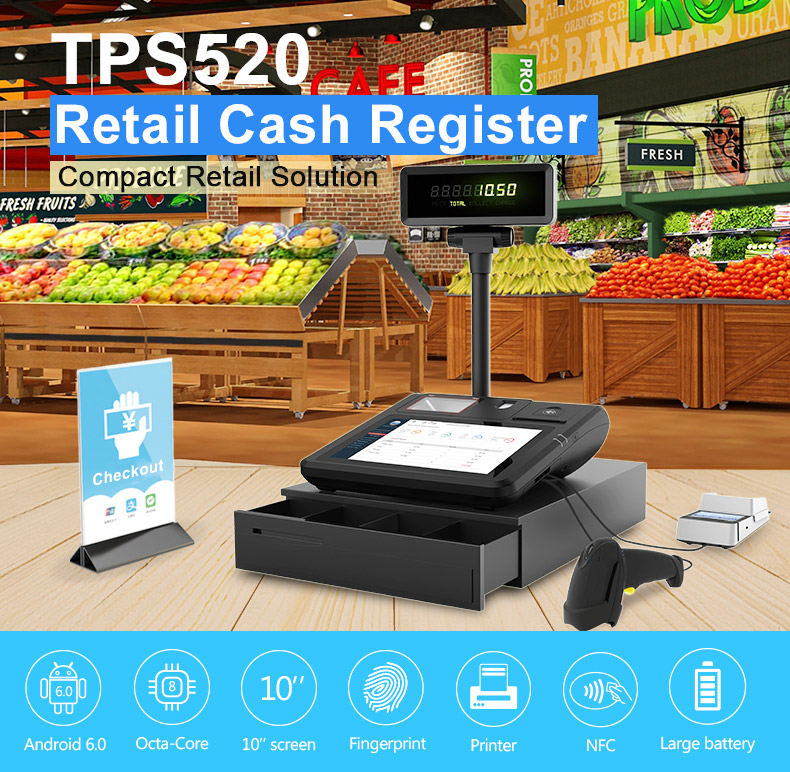 10-Inch Android POS Billing Machine