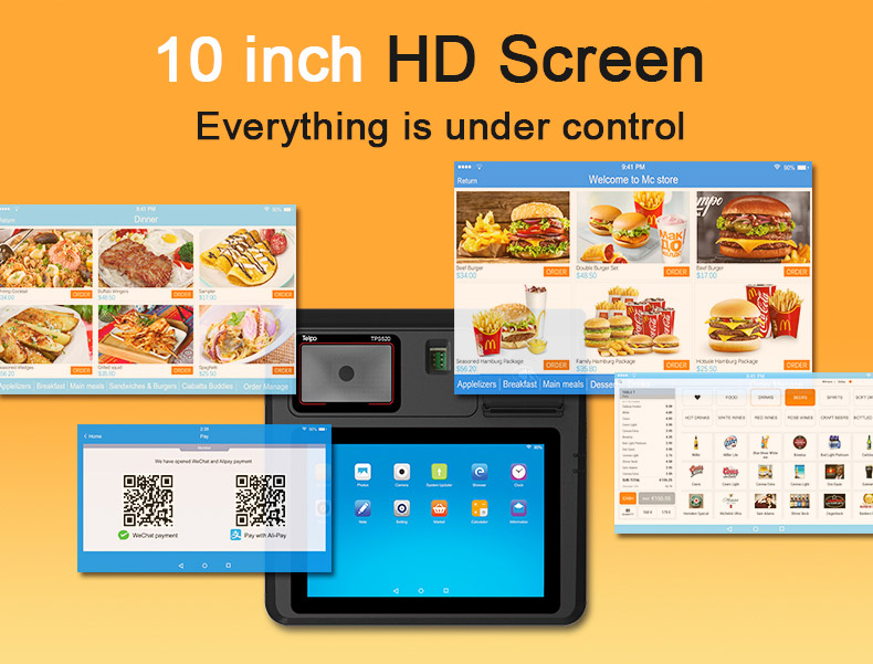 10-Inch Android POS Billing Machine