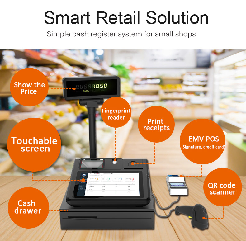 10-Inch Android POS Billing Machine