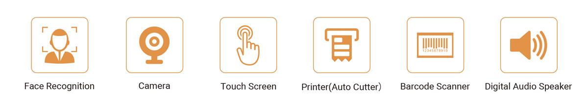 Desktop Face Recognition Mini Retail Kiosk