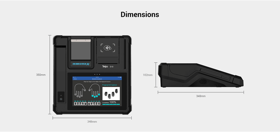 Desktop Biometric FAP 60 Fingerprint Enrollment Workstation