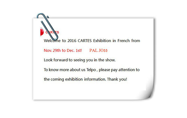 2016 CARTES Exhibition