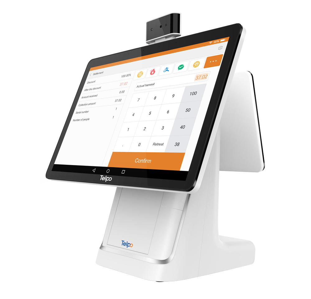 Face and Voice Recognition AI POS Register