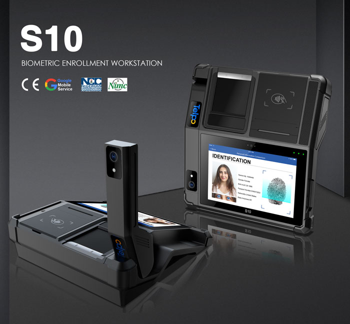 Telpo Biometric Device S10 Assist Quickly and Safely SIM Card Registration