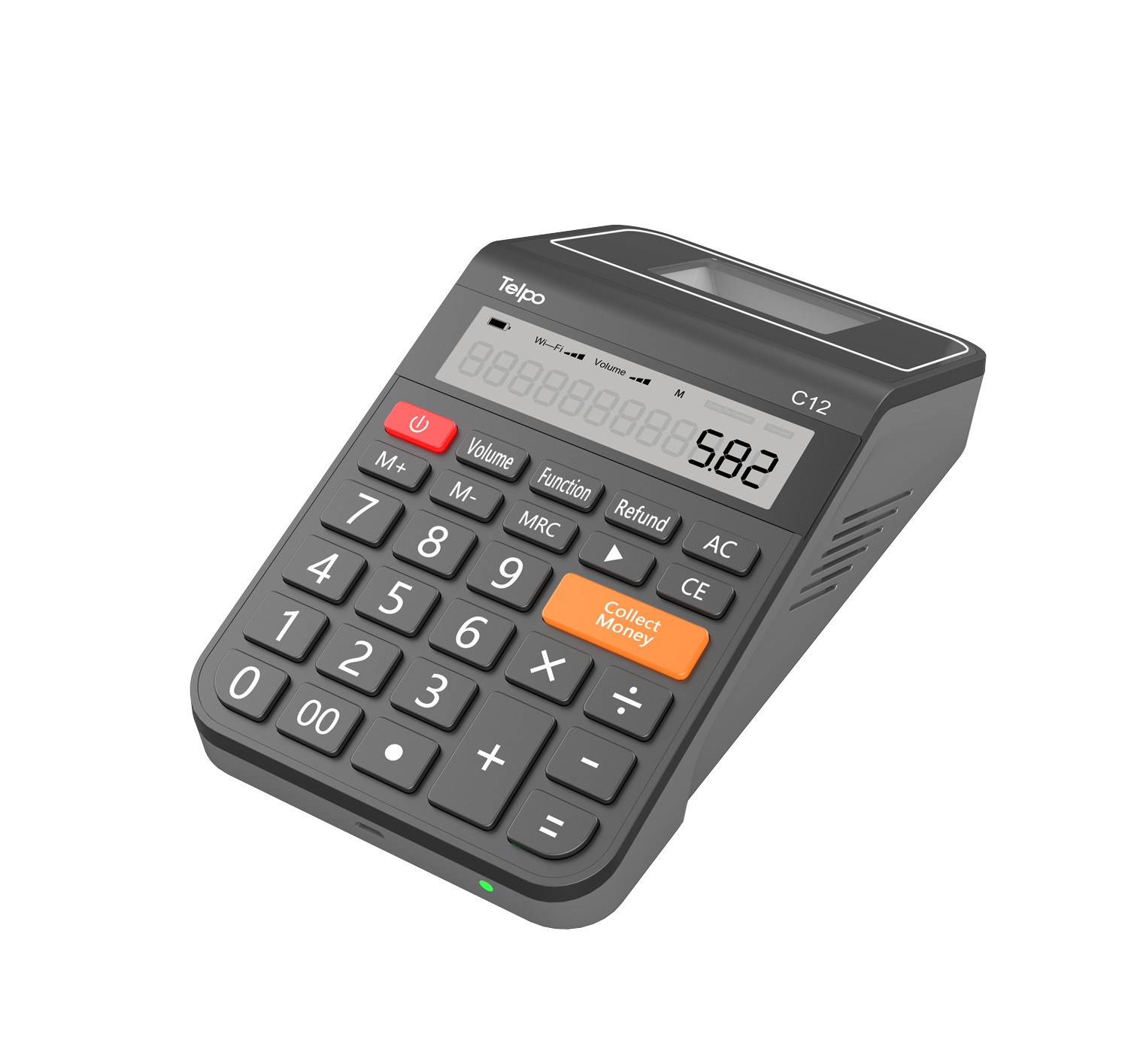 Wireless Numeric Keypad Mini Cash Register Calculator