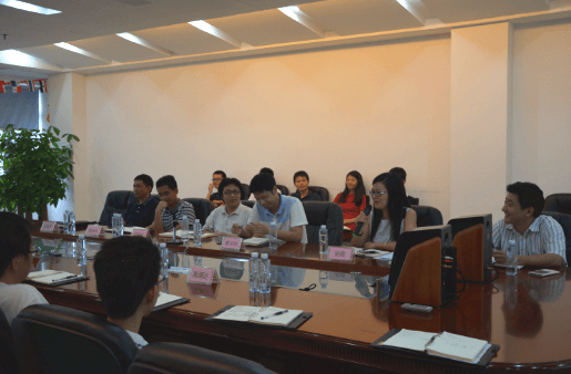 The Middle Of The Year Meeting Of Telpo International Business Department at July