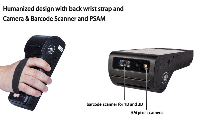 Barcode Scanner Android Mobile POS Machine