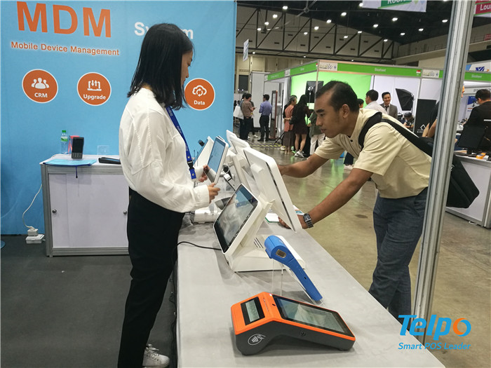 Asean RetailEX 2018: Telpo Smart Cash Registers Debut In Thailand Retail Show