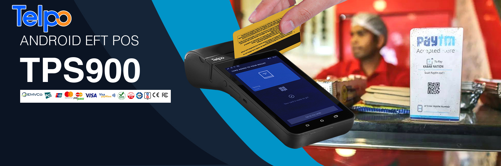 Telpo Smart POS Helps You Withdraw Indian Cash