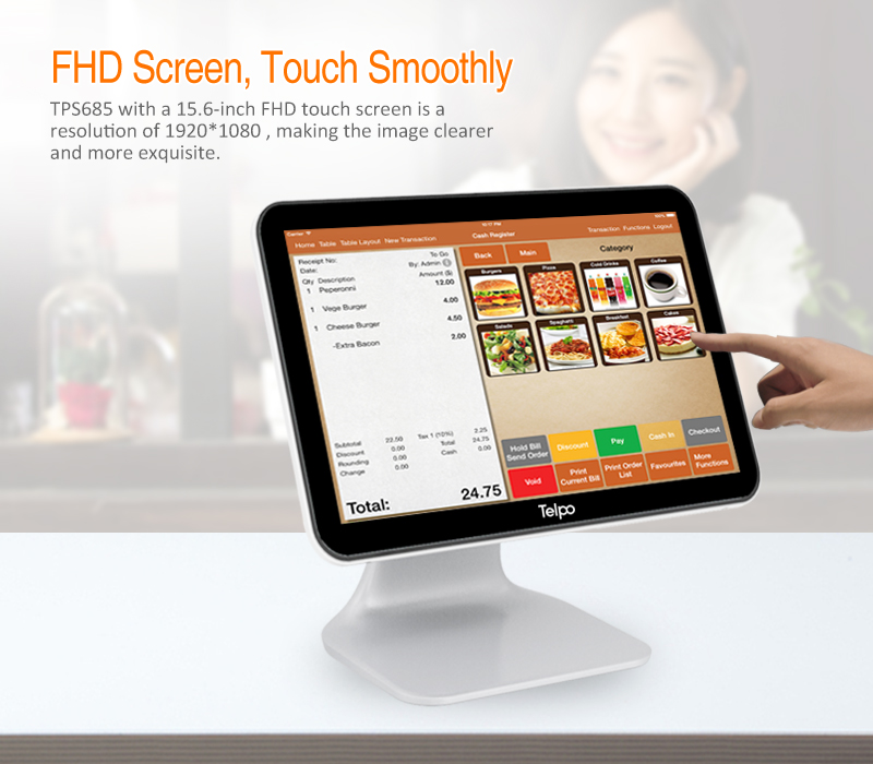 Android Based Electronic Cash Register Machine