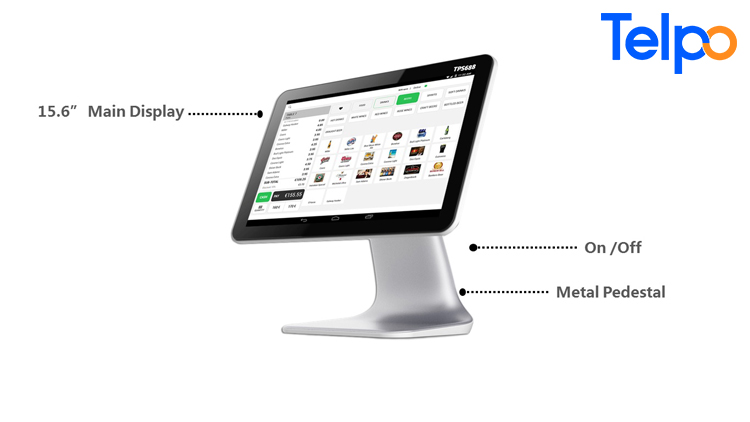 Easy to use Single Screen Cash Register Machine