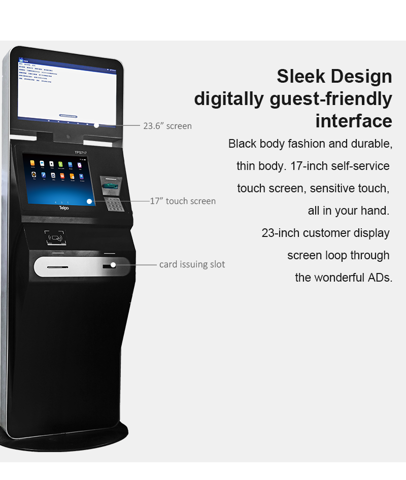 Self-service Check-in Kiosk Machine