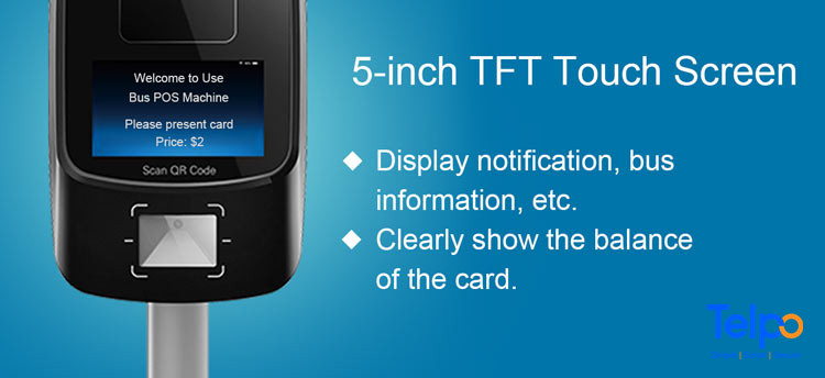 Telpo New Arrival: TPS530 Smart Bus Ticketing Machine