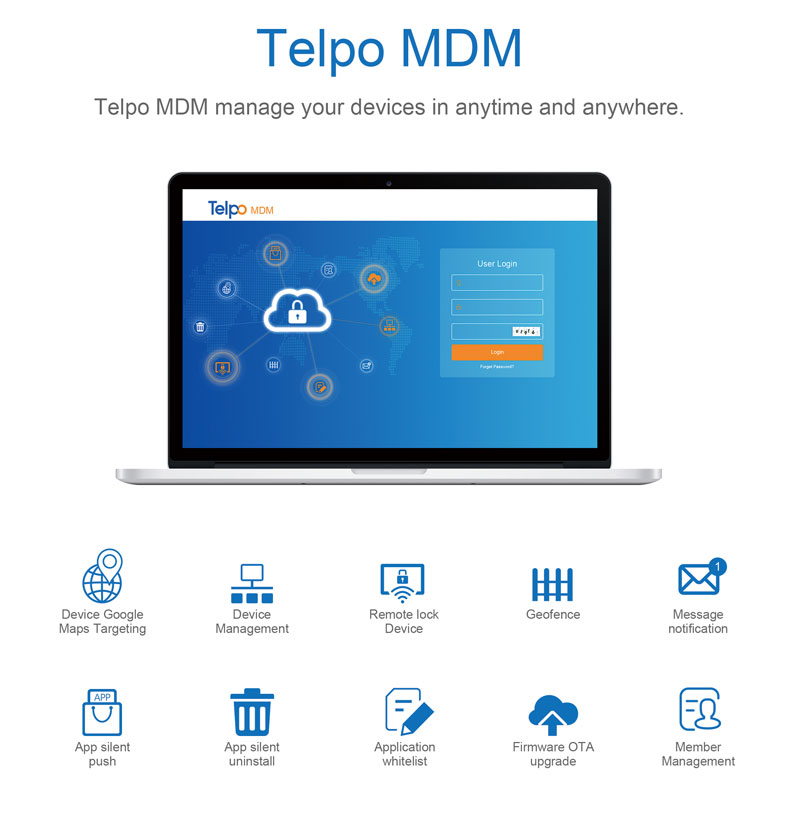 Telpo Mobile Device Management System