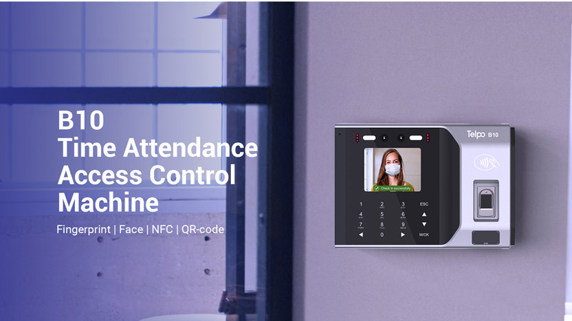 Biometric Face recognition Time Attendance Machine B10