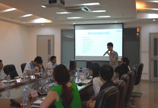 The Middle Of The Year Meeting Of Telpo International Business Department at July