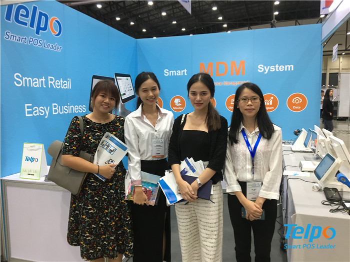 Asean RetailEX 2018: Telpo Smart Cash Registers Debut In Thailand Retail Show